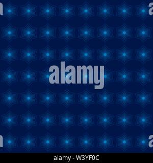 star shape pattern background design Stock Vector