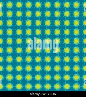 creative green shade flower pattern design Stock Vector