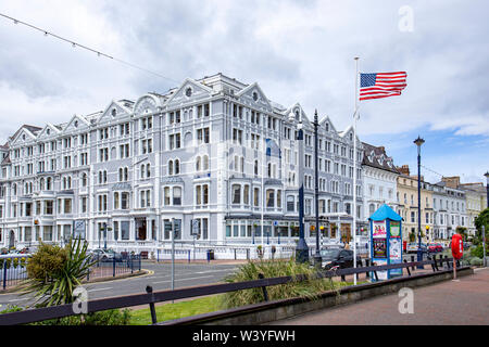 Imperial hotel on the seafront in Llandudno Conwy Wales UK Stock Photo
