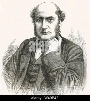 GEORGE GILBERT SCOTT (1811-1878) English Gothic Revival architect Stock Photo