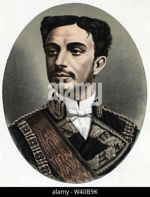 ALFONSO XII OF SPAIN (1857-1885) Stock Photo