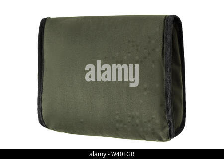 Green soft case for guns isolated for white background Stock Photo - Alamy