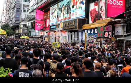 Hong Kong Protests July Kowloon Stock Photo - Alamy