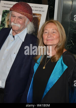 Los Angeles, USA. 18th July, 2019. David Crosby, Jan Dance 013 attends the Premiere Of Sony Pictures Classic's 'David Crosby: Remember My Name' at Linwood Dunn Theater on July 18, 2019 in Los Angeles, California. Credit: Tsuni/USA/Alamy Live News Stock Photo