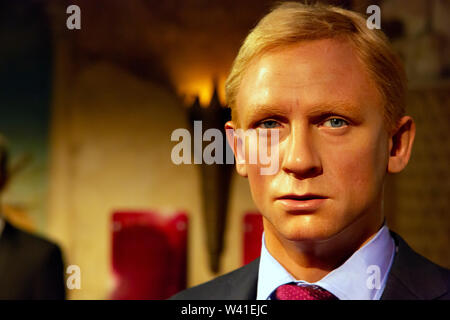 Daniel Craig in Madame Tussauds of New York Stock Photo