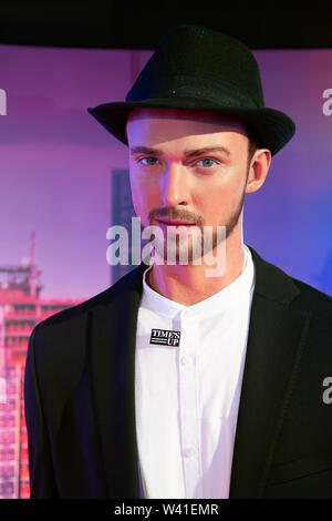 Justin Timberlake in Madame Tussauds of New York Stock Photo