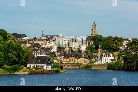 Auray. The harbour. Morbihan. Bretagne. France Stock Photo