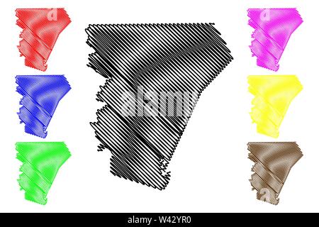 Burnet County Texas Counties - Burnet County Texas Counties In Texas United States Of Americausa Us Us Map Vector Illustration Scribble Sketch Burnet Map W42yr0 