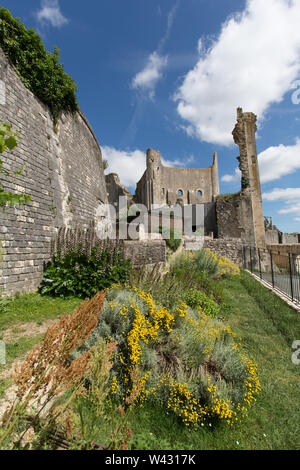 Castle, Chauvigny. France Stock Photo - Alamy