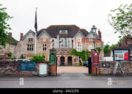 Museum building in Salisbury, England Stock Photo