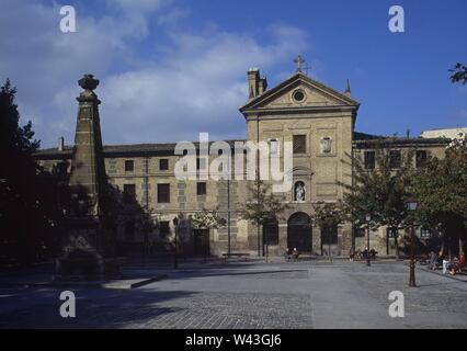 CONVENTO INMACULADA CONP AGUSTINAS RECOLETAS-CONJUNTO. Location: CONVENTO DE LA INMACULADA CONCEPCION. Pamplona. NAVARRA. SPAIN. Stock Photo