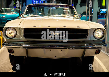 Dearborn, MI USA - 04.21.2018 :Ford Mustang Fast back 1965 at the Henry Ford Museum Stock Photo
