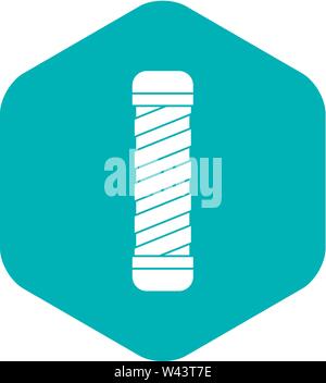 Handle for bike icon, simple style Stock Vector