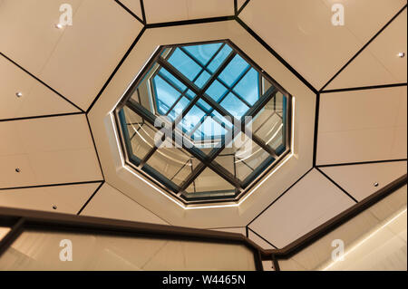 Staircase in the Old Fayette County Courthouse in Lexington Kentucky Stock Photo