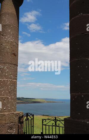 Inscription at Stonehaven War Memeorial Stock Photo