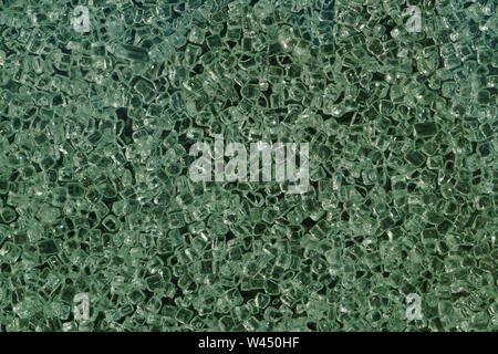 Abstract colored glass pieces texture background Stock Photo
