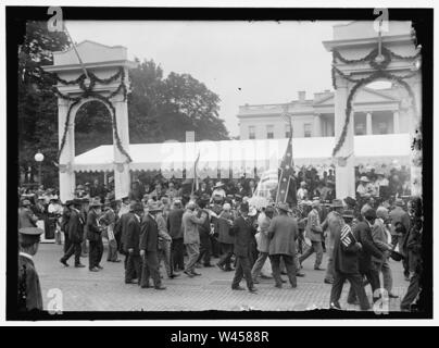 CONFEDERATE REUNION. PARADE. REVIEWING STAND Stock Photo