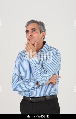 Businessman thinking Stock Photo