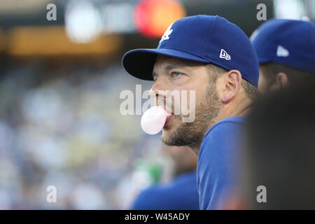 Los Angeles Dodgers relief pitcher Alex Vesia (51) celebrates with catcher  Austin Barnes (15) during a MLB game against the Miami Marlins, Sunday, May  Stock Photo - Alamy