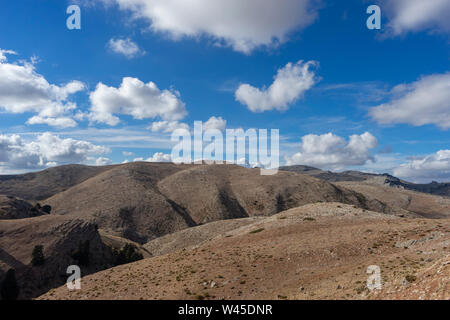 The sierra de las Nieves natural park in the province of Malaga, Andalucia Stock Photo