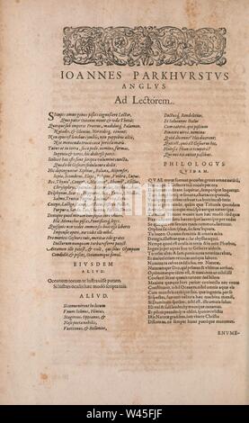Conradi Gesneri medici Tigurini Historiae animalium liber IV Stock Photo
