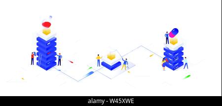 Illustration on the topic of pharmacology. Vector illustration. Pharmacy. Pharmaceutical industry, data servers. Background for the banner. Image is i Stock Vector
