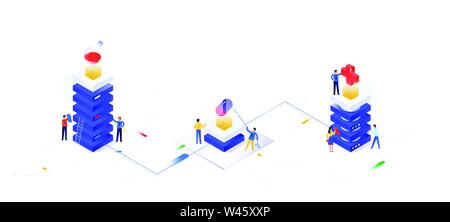 Illustration on the topic of pharmacology. Vector illustration. Pharmacy. Pharmaceutical industry, data servers. Background for the banner. Image is i Stock Vector