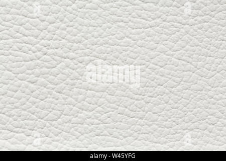 Classic leather texture in white colour for your interior. Stock Photo