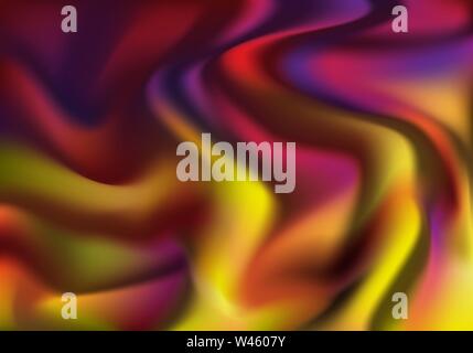 Abstract color wave curve background vector illustration. Stock Vector