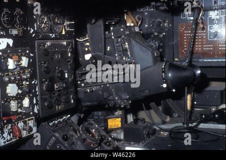 Convair B-36J Peacemaker cockpit 7 USAF Stock Photo - Alamy