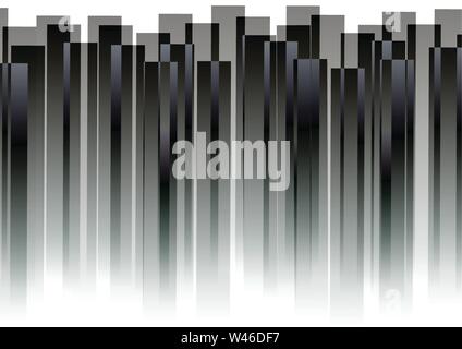 line abstract background, slope reflection square layout, vector illustration Stock Vector