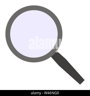 search find lupa icon or logo illustration. Flat vector sign isolated on  white background. Simple vector illustration for graphic and web design  Stock Photo - Alamy