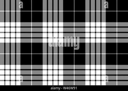 Cameron clan tartan diagonal check plaid seamless pattern. Vector illustration. Stock Vector