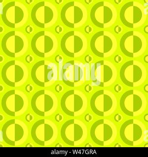 Seamless abstract circle pattern background - vector graphic design Stock Vector