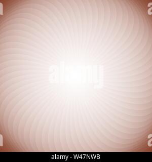 Geometric spiral background - vector graphic design from rotating rays Stock Vector