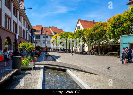 Historical city of Lahr Schwarzwald, Germany Stock Photo