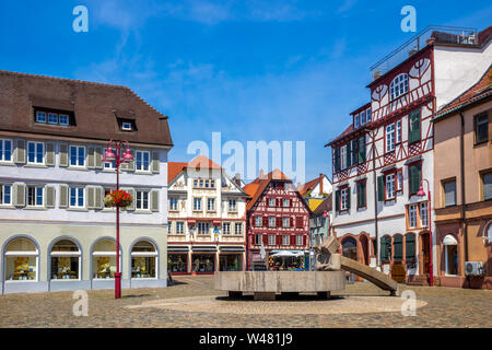 Historical city of Lahr Schwarzwald, Germany Stock Photo