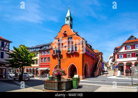 Historical City Hall, Lahr Schwarzwald, Germany Stock Photo