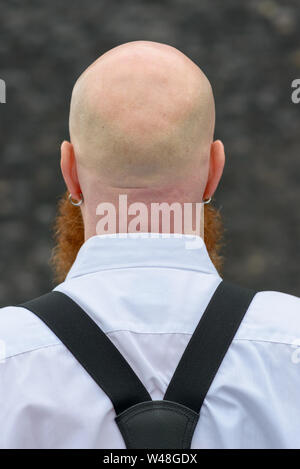 A frontal and rear view of a man Stock Photo - Alamy