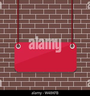 Board color background plank attached string panel rectangle empty surface Design business concept Empty copy space modern abstract background Stock Vector