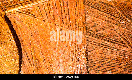 closeup of a log Stock Photo