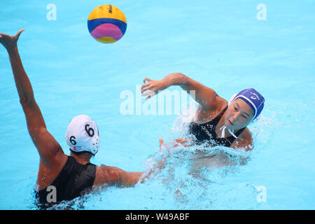 Gwangju, South Korea. 20th July, 2019. Akari Inaba (JPN) Water Polo : 18th FINA World Championships Gwangju 2019 Water Polo Women's Classification 13-16 between Cuba 9-21 Japan at Nambu University Grounds in Gwangju, South Korea . Credit: YUTAKA/AFLO SPORT/Alamy Live News Stock Photo