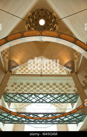 Museo de Arte Islámico, Ciudad de Doha, capital de Qatar. Golfo Pérsico Stock Photo