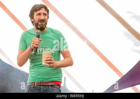 Comedian Mark Watson Stock Photo - Alamy