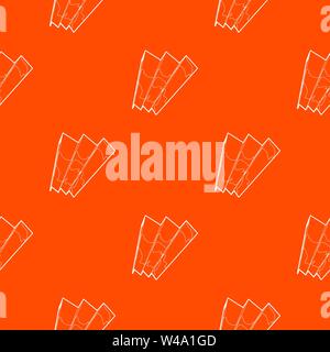 Map pattern vector orange Stock Vector