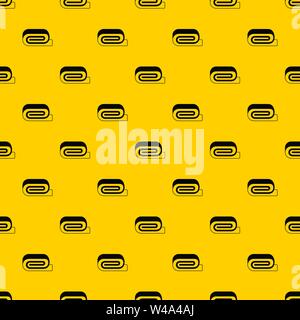 Spa towel pattern vector Stock Vector