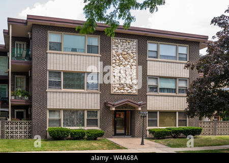 Polish Flats in River Grove Stock Photo