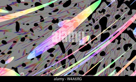 Colourful grunge abstract background, rainbow gradient, vector Stock Vector