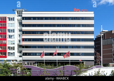 ibis hotel ibis is an international hotel company owned by accorhotel the chain have hotels on six continents as of june 30 stock photo alamy