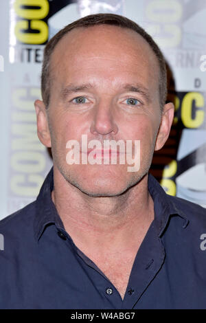 Clark Gregg at the Photocall for the ABC TV series 'Marvel's Agents of SHIELD' at the San Diego Comic-Con International 2019 at the Hilton Bayfront Hotel. San Diego, 19.07.2019 | usage worldwide Stock Photo